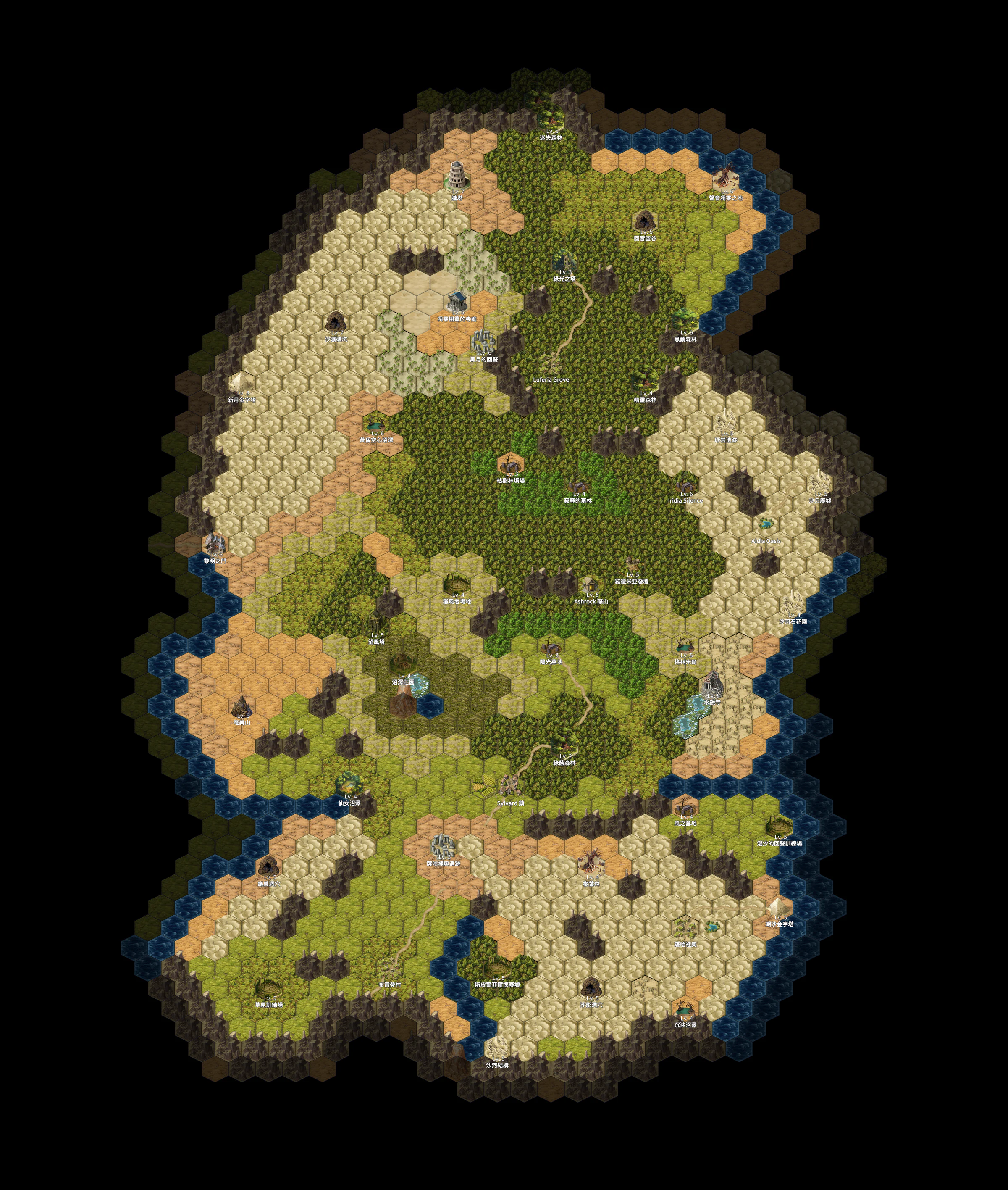MAP2 瓦爾迪亞平原地圖
