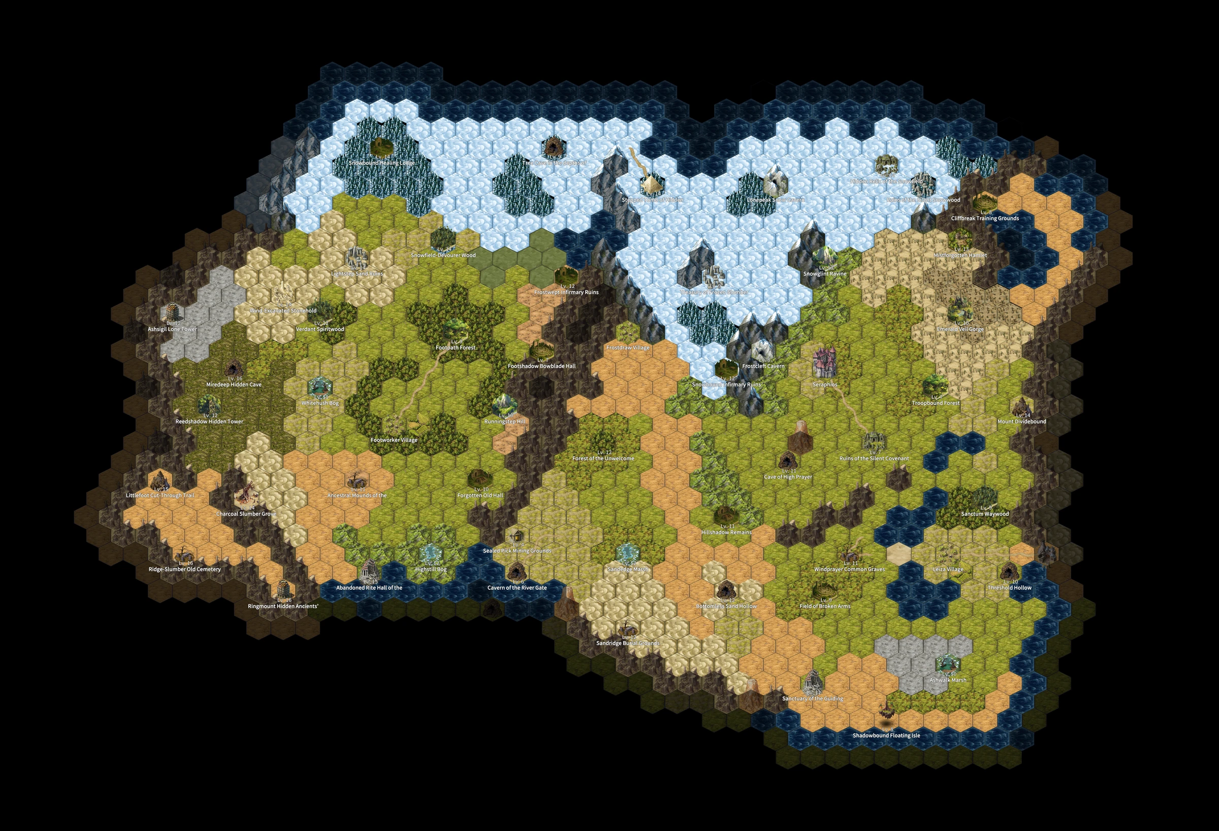 MAP4 Aldios Crownlands  — map