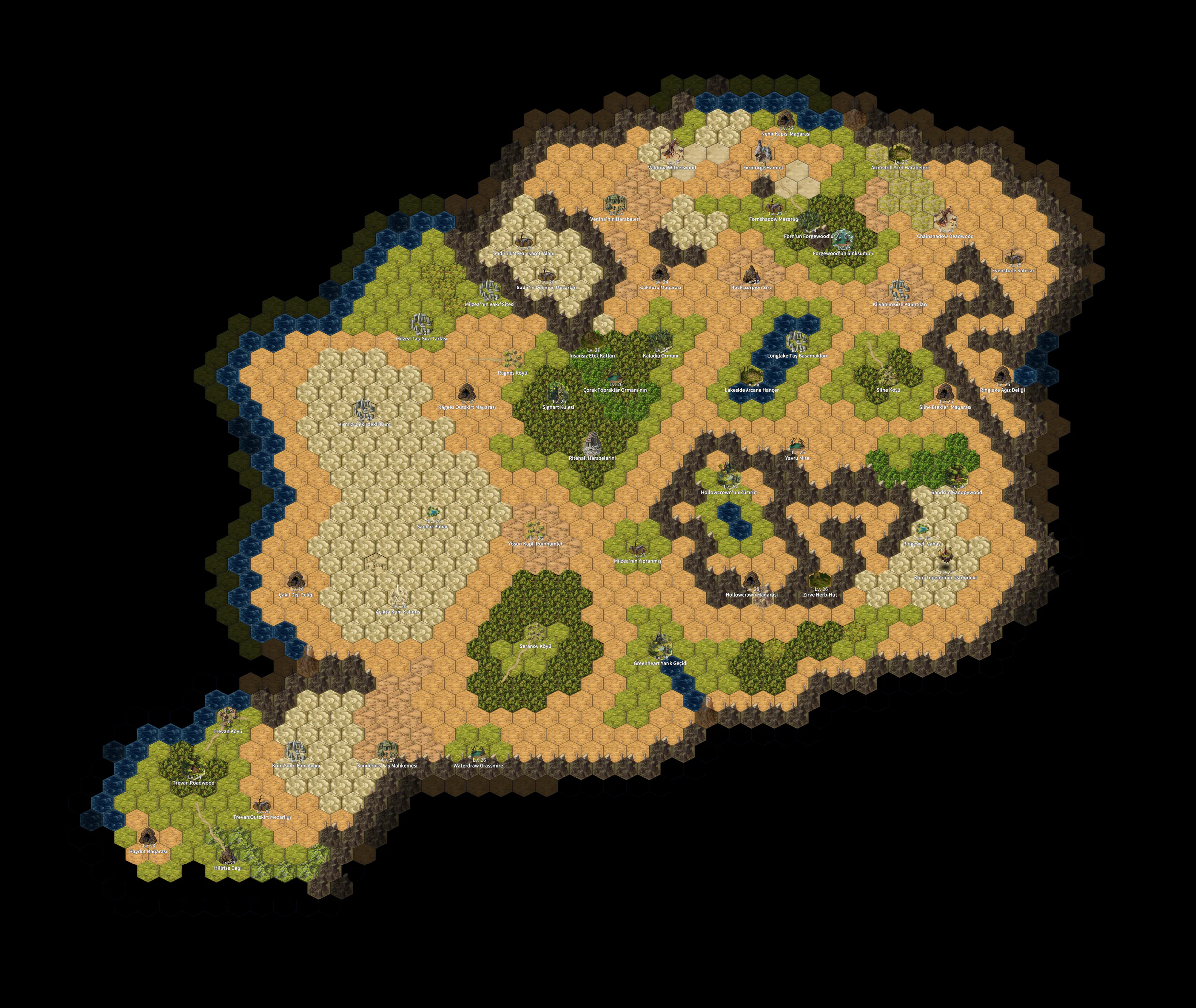 MAP6 Valduna Çorak Toprakları haritası